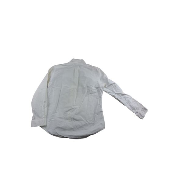 Ralph Lauren White Custom Fit Dress Shirt Men's L - Picture 7 of 8